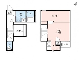 CB鴻巣パルフェの物件間取画像